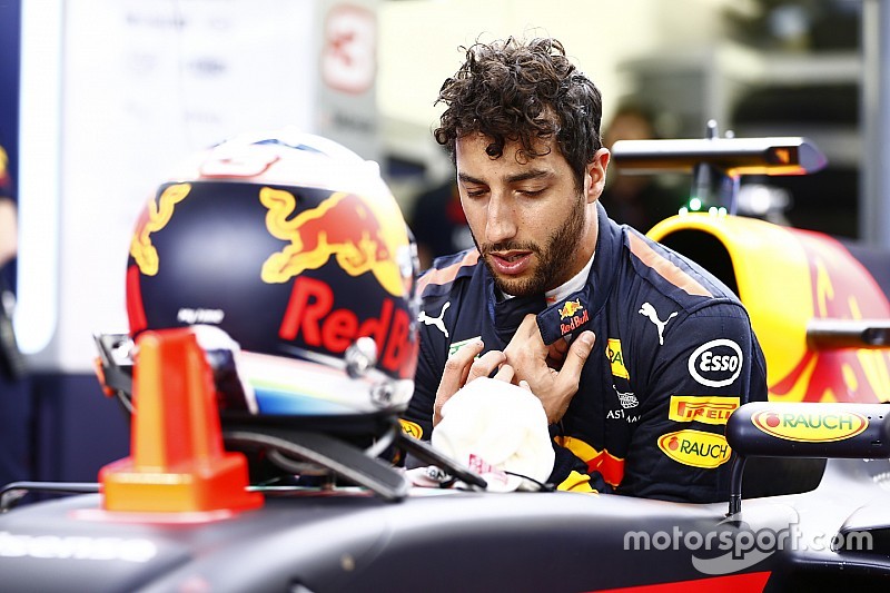 【F1】リカルド、アップデートに期待「トップから0.5秒以内が目標」