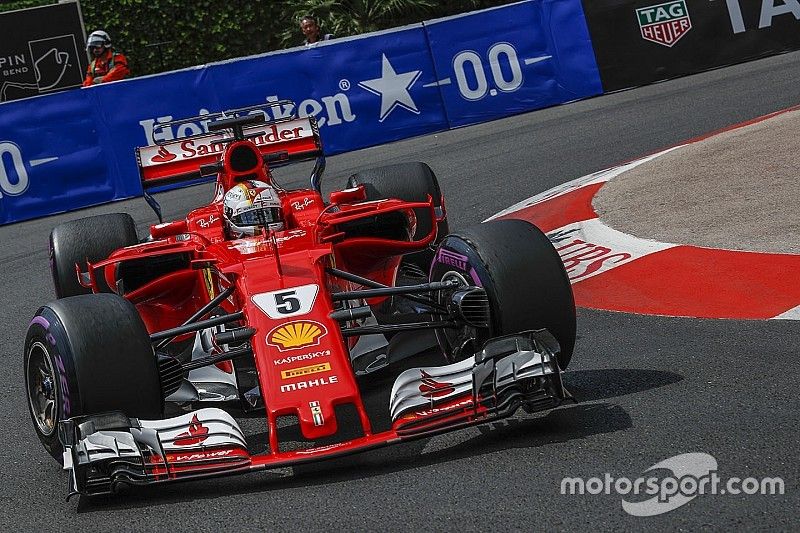 Monaco GP: Dominant Vettel leads Ferrari 1-2 in FP3