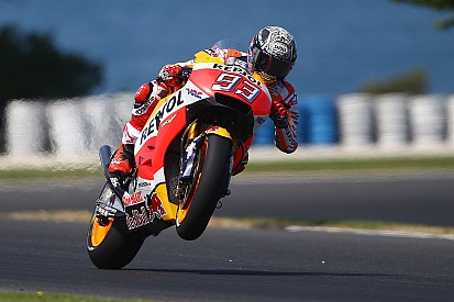 Marquez tops opening day of MotoGP testing at Phillip Island