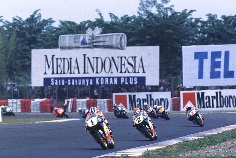 Quand l'Indonésie accueillait les 500cc dans les années 1990