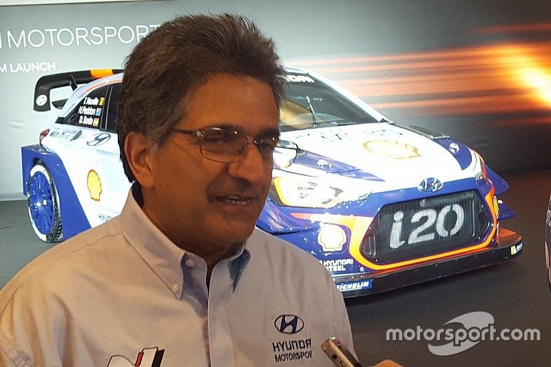 Michel Nandan, team principal Hyundai Motorsport