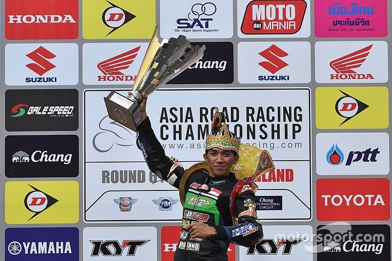 Menangi balapan, Wahyu Aji rebut titel Underbone 130cc