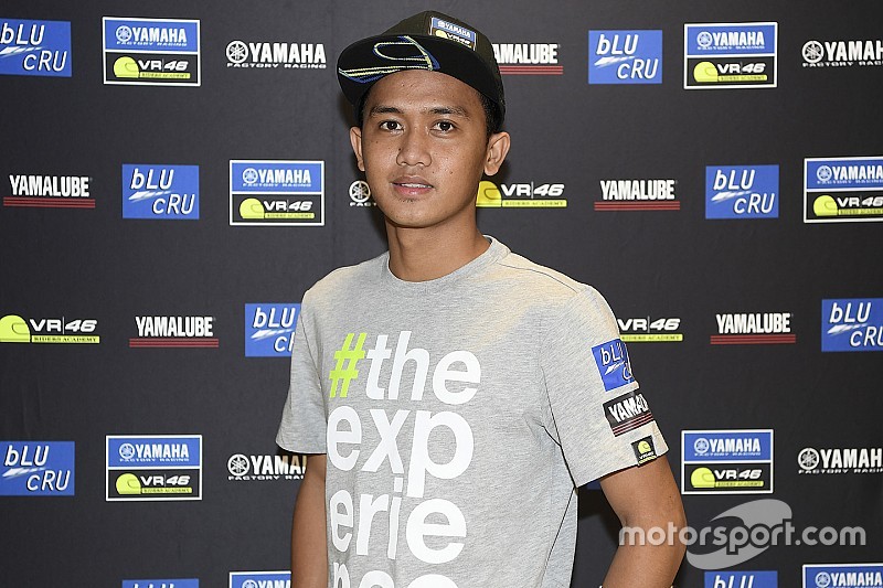 Anggi Setiawan mulai program Yamaha VR46 Master Camp