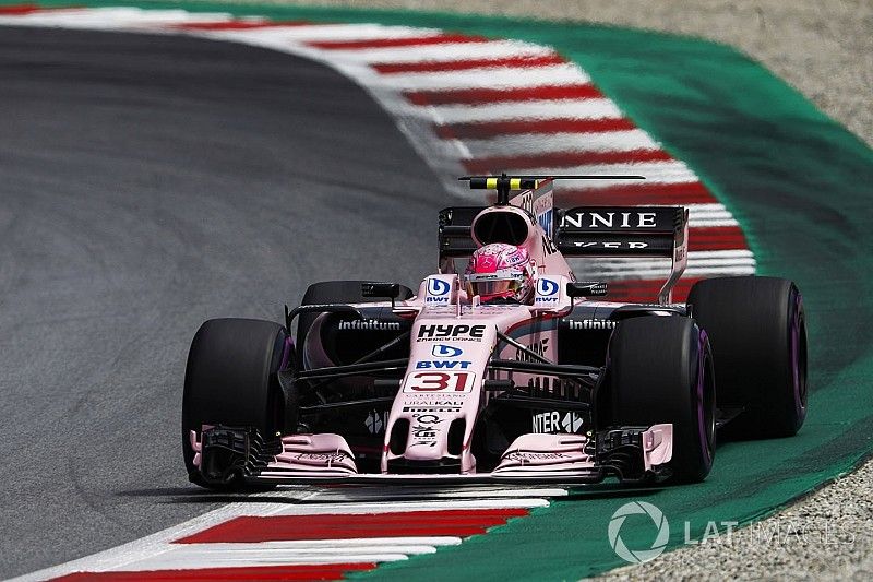 Force India positief verrast door direct succes Ocon