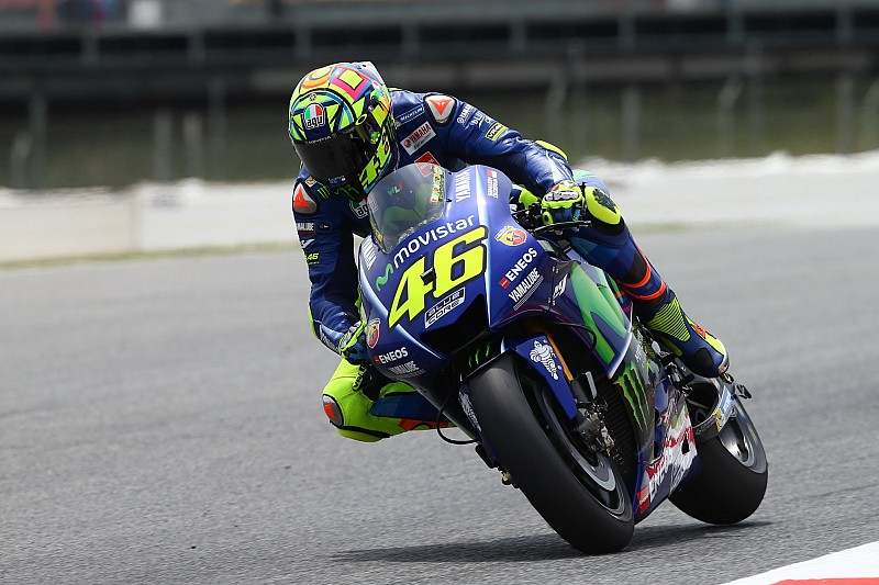 Tes di Catalunya, Rossi uji coba sasis baru