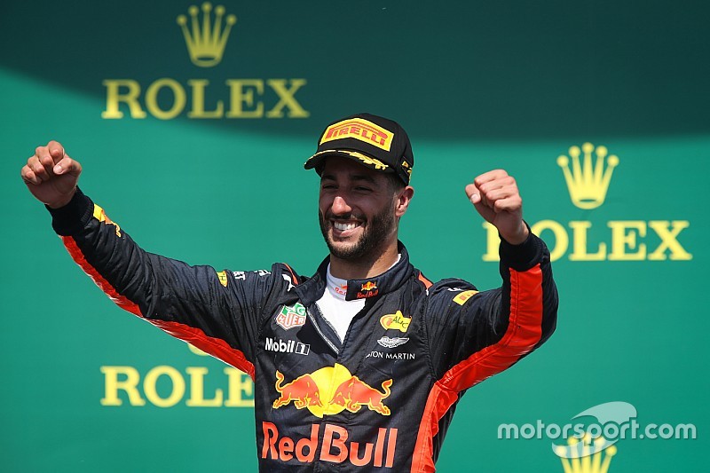 Ricciardo: "A volte serve la fortuna, ma io so sfruttarla"