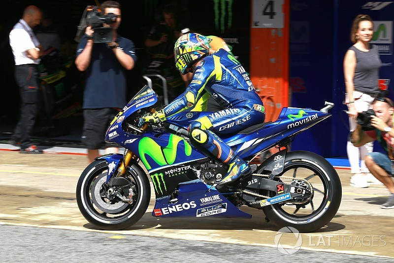 Rossi pakai sasis baru Yamaha di Assen