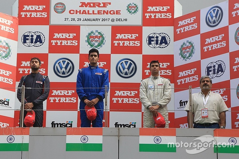Buddh MRF F1600: Chatterjee outduels Reddy to win final race