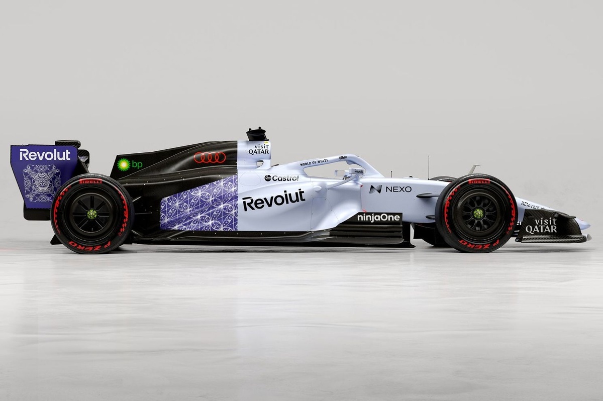 Audi avec une livrée spéciale à Singapour