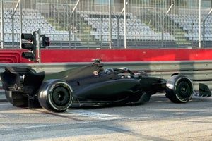 F1: Confira as primeiras imagens de Pérez testando carro da Ferrari pela Cadillac em Ímola