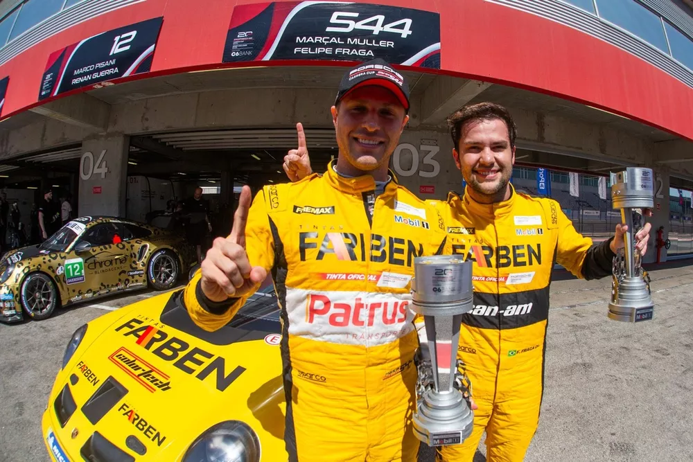 Mar&ccedil;al Muller e Felipe Fraga