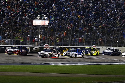 Dillon: Harvick didn't like "the 'silver spoon' kid outrunning him tonight"