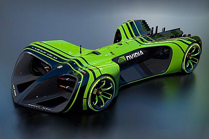 Roborace onhult afmetingen coureurloze auto en AI-partner