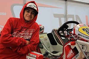 Promessa no kart, Collet busca evolução em equipe de ponta