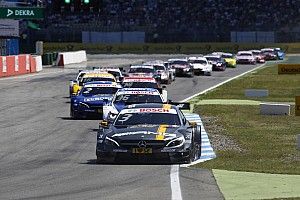Mercedes' Paul Di Resta dominated the second race at Hockenheim