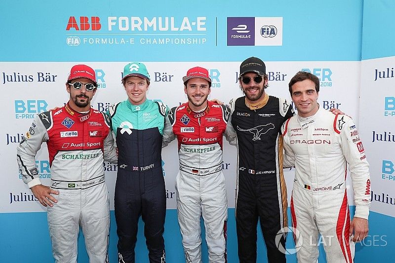La parrilla de salida del E-Prix de Berlín