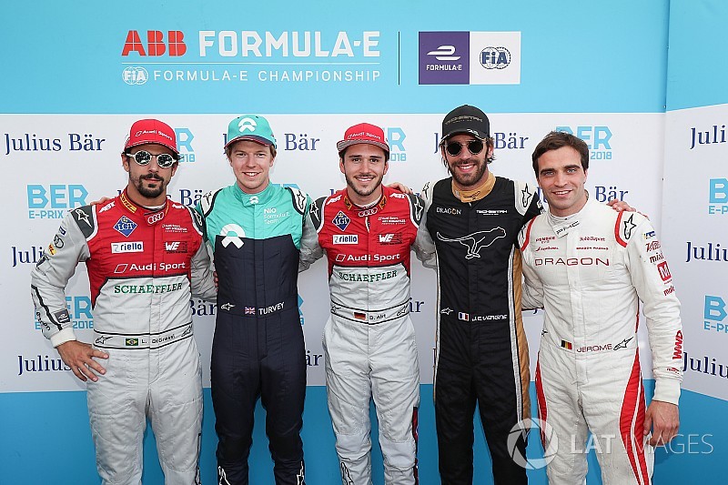 La parrilla de salida del E-Prix de Berlín