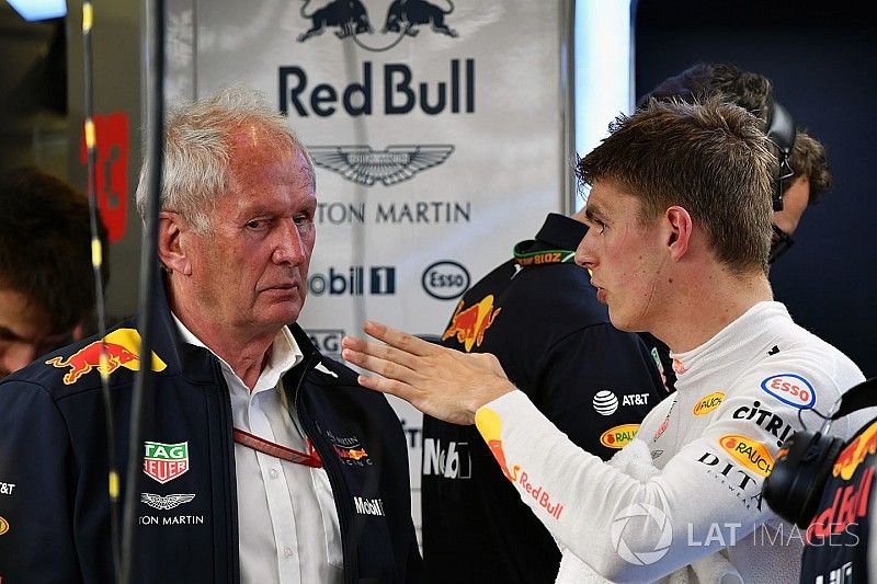 Dr Helmut Marko en Max Verstappen, Red Bull Racing