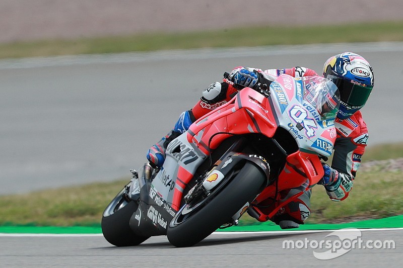 Sachsenring, Libere 4: Ducati sugli scudi con Andrea Dovizioso. Bene Iannone, secondo