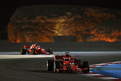 Startaufstellung: Grand Prix von Bahrain der Formel 1 2018