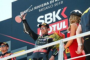 Victoria de Rea con el WorldSBK en Misano