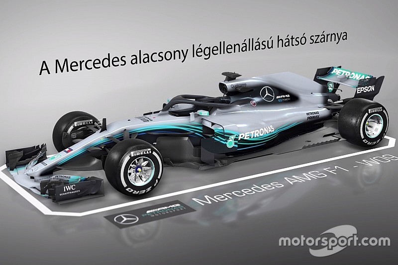Magyar animációs videón a Mercedes különleges hátsó szárnya