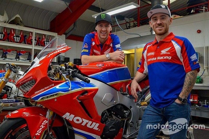 Ian Hutchinson und Lee Johnston, Honda Racing