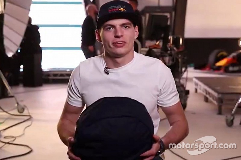 VIDEO: Desain baru helm F1 2018 Verstappen