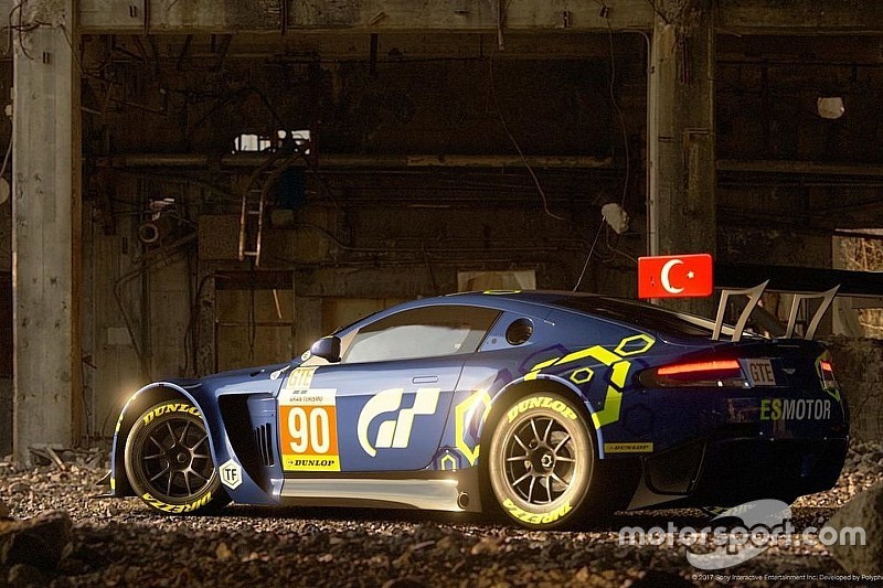 Salih Yoluç'un Aston Martin Vantage'ı Gran Tourismo Sport'da