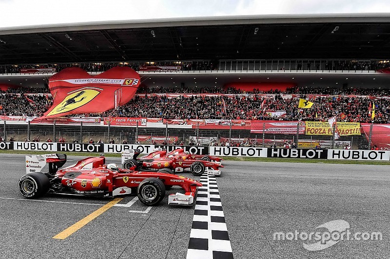 Quand les F1 historiques de Ferrari sont de sortie !