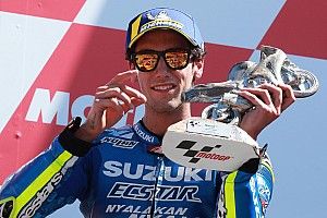 Rins: "La Suzuki funziona molto bene, la vittoria arriverà presto"