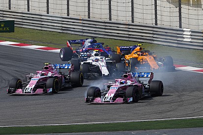 Force India a sus pilotos: "Mejor sacar de pista a un rival que a un compañero"