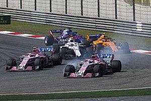 Force India a sus pilotos: "Mejor sacar de pista a un rival que a un compañero"