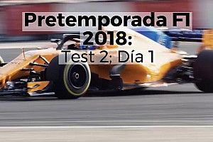 VIDEO: El primer día del segundo test de F1