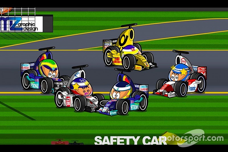 Vídeo: el accidentado GP de Australia 2002 de F1, por MiniDrivers