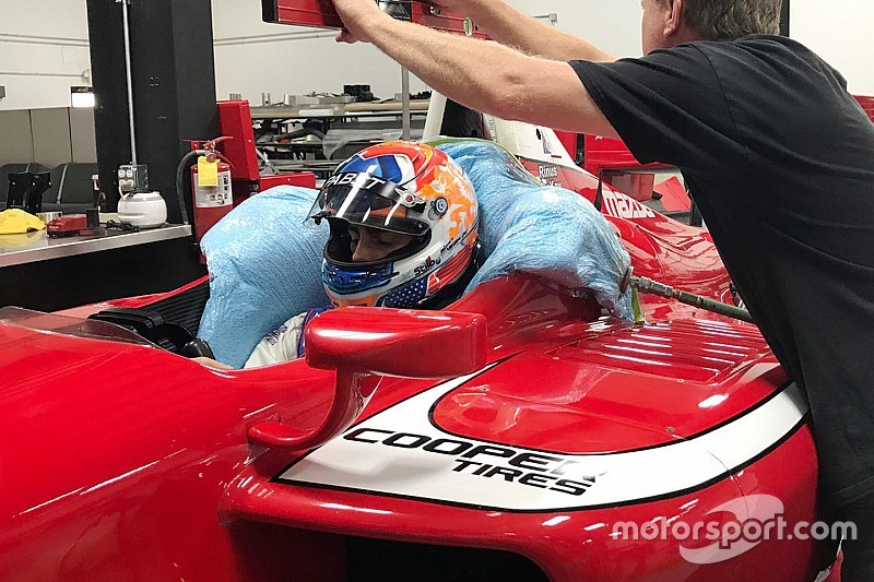 Van Kalmthout maakt testdebuut in Indy Lights