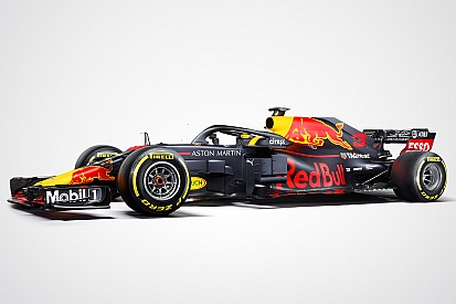 Red Bull zeigt offizielle Lackierung für 2018 und offenbart Aero-Detail