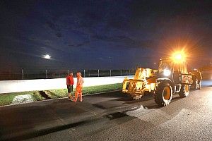 Silverstone set for overnight track works to improve drainage