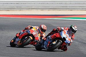 Marquez was "pushing too much" to follow Lorenzo