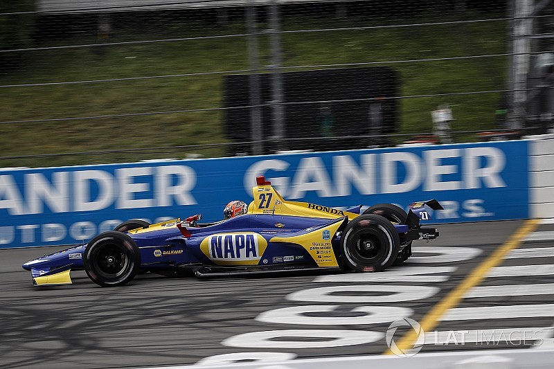 IndyCar Pocono: Rossi hält Power in Schach - Wickens im Krankenhaus