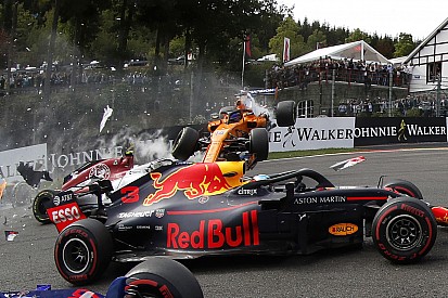 Gallery: Belgian GP first-corner pileup in full