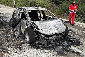 Breen, aracının yanmasından ötürü çok üzgün