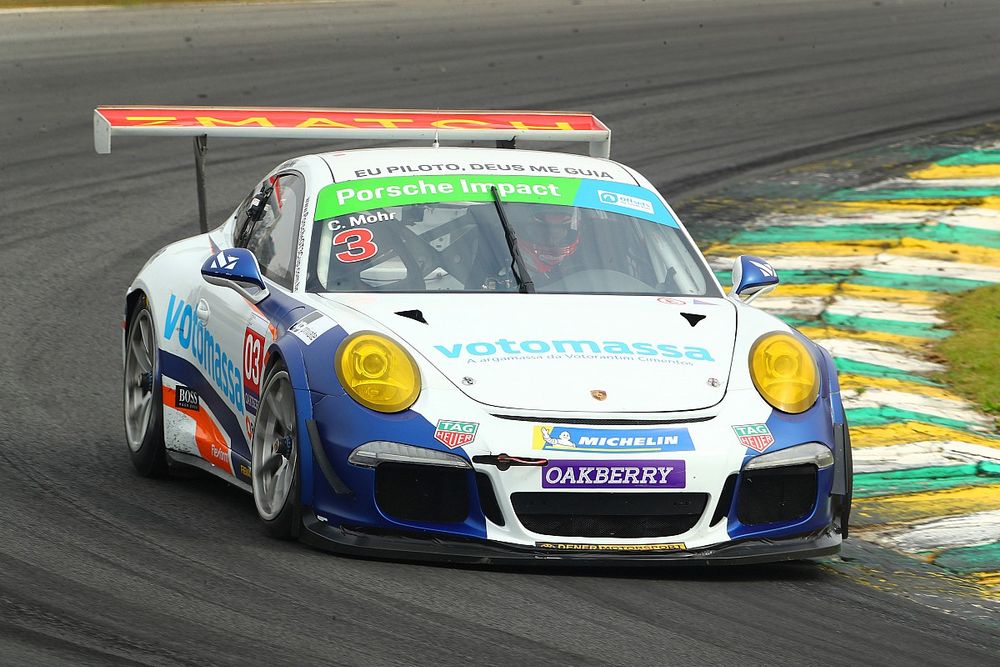 Porsche GT3 Cup: Mohr é o mais rápido em treino; Caio Castro e Edu Guedes lideram em suas classes