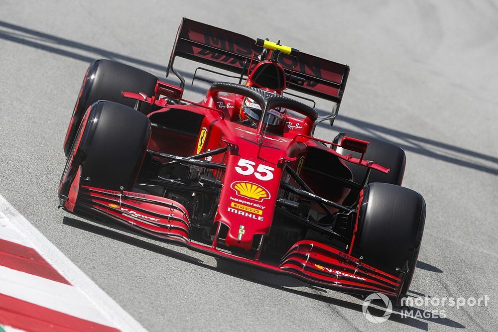 Carlos Sainz Jr., Ferrari SF21