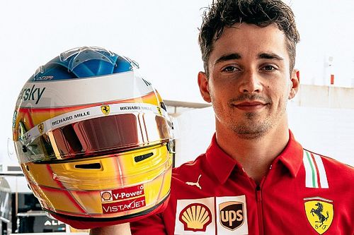 Leclerc keert terug naar allereerste helmontwerp voor Franse GP