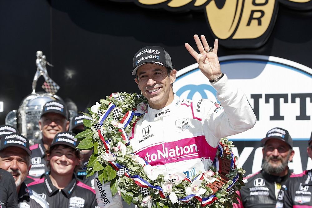 Helio Castroneves, Meyer Shank Racing Honda