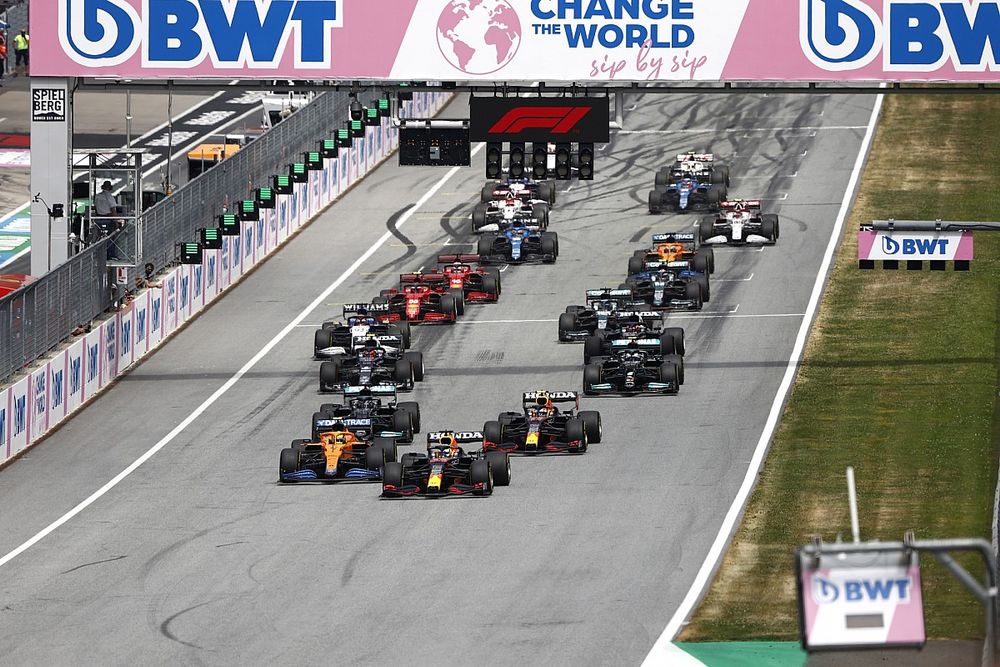 Grand Prix Austrii: Okrążenie po okrążeniu - animacja