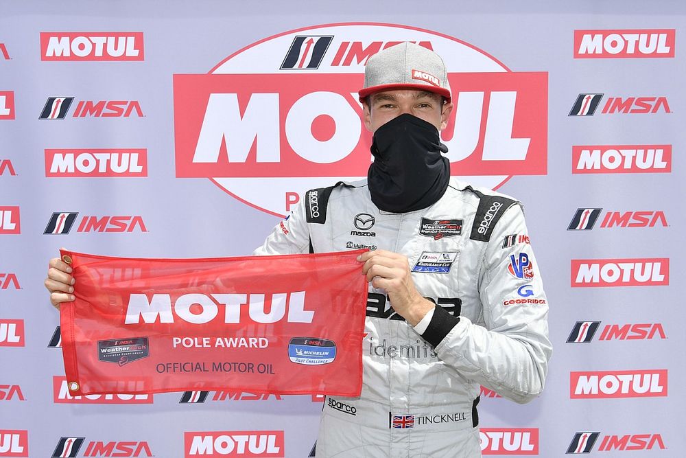 Mid-Ohio IMSA: Tincknell takes shock pole for Mazda