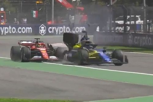 VÍDEO: O acidente entre Albon e Bearman no TL1 do GP do México