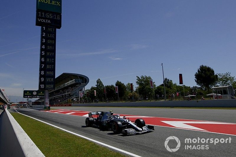 Bottas cerró el viernes como el más rápido en España